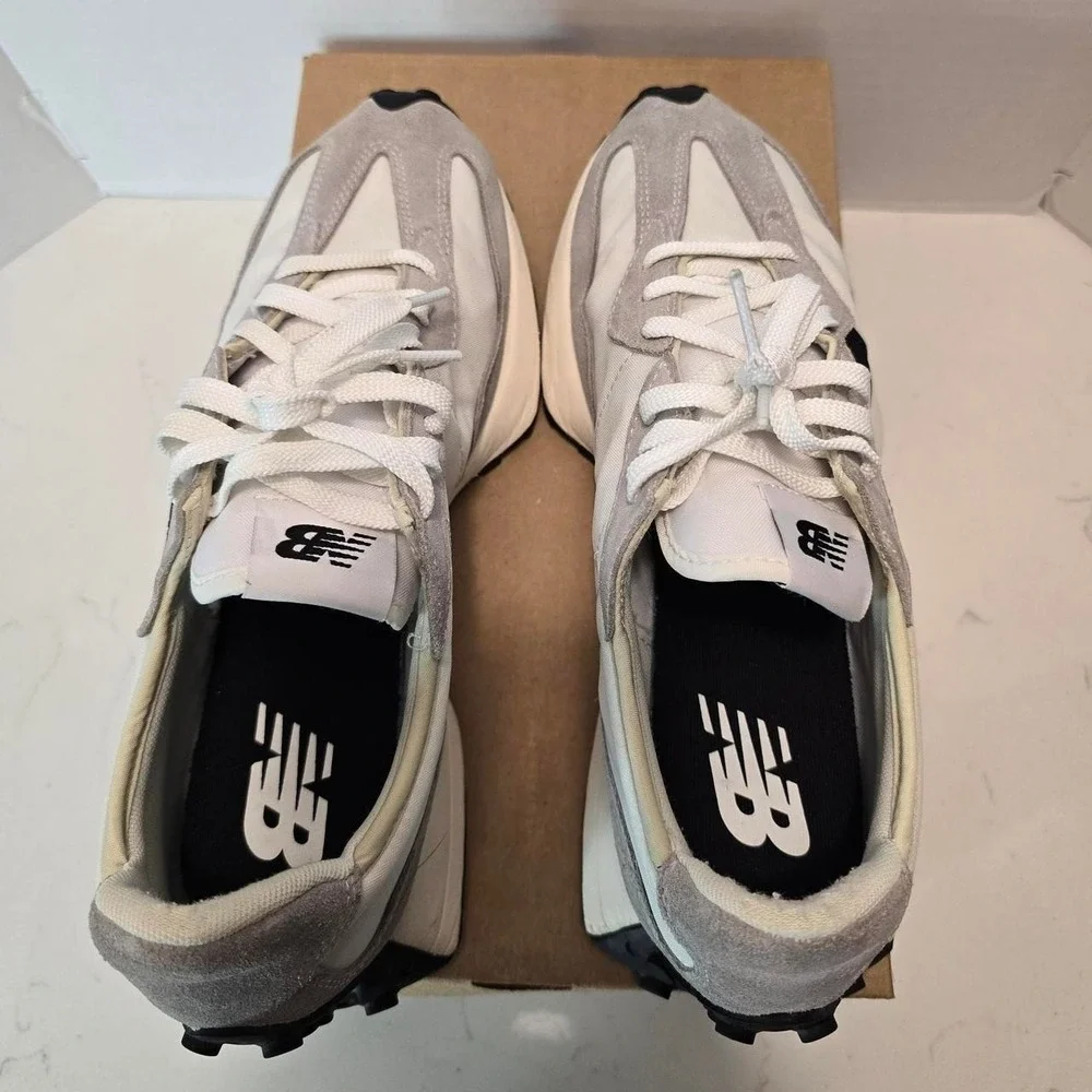 New Balance 327 MS327FE Sea Salt/ Black Men's- 11.5 US - Picture 6 of 8